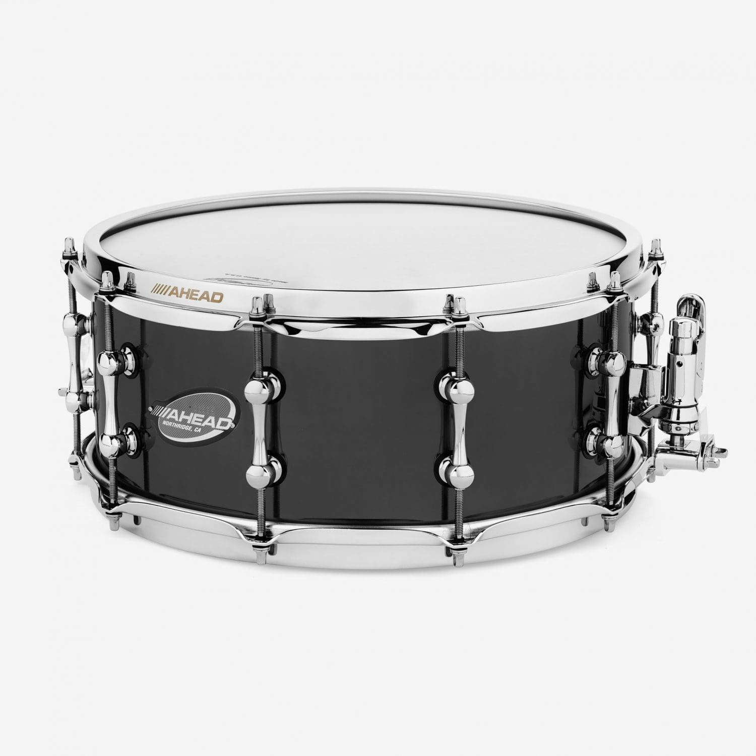 6 x 13 inch Black Chrome on Brass Snare Drum
