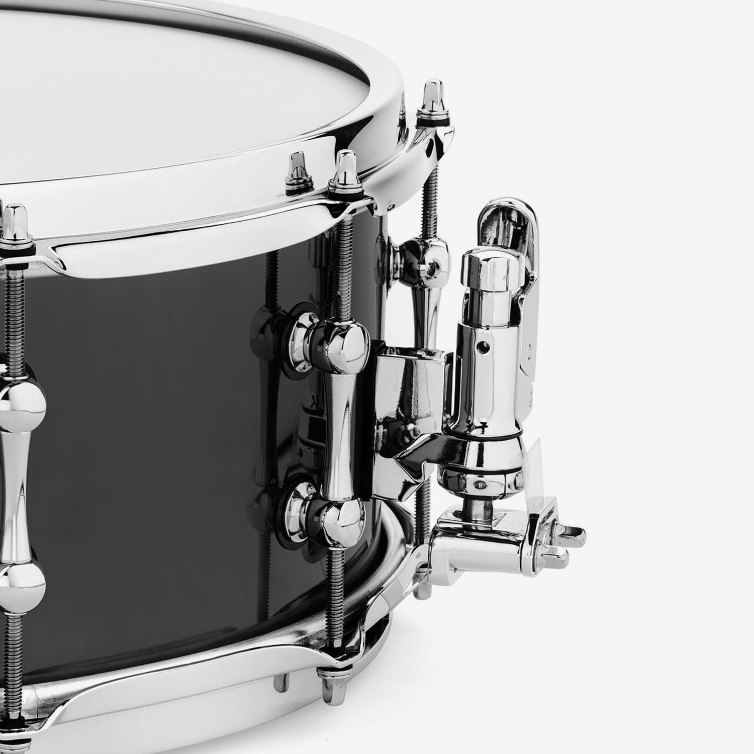 6 x 13 inch Black Chrome on Brass Snare Drum