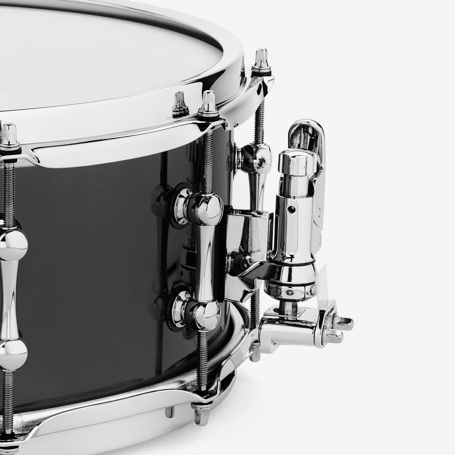 6 x 14 inch Black Chrome on Brass Snare Drum