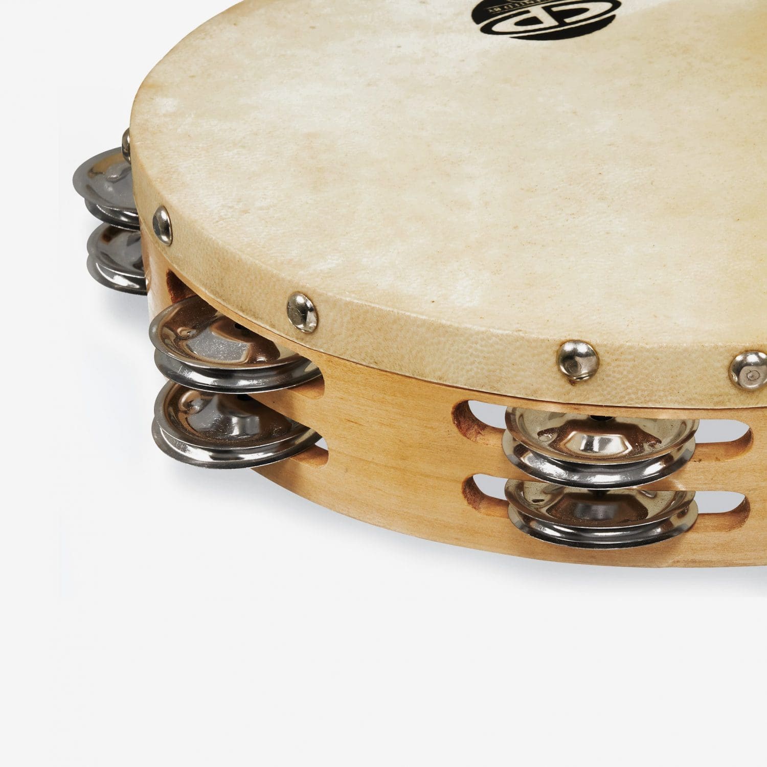 CP Double Row Tambourine with Head
