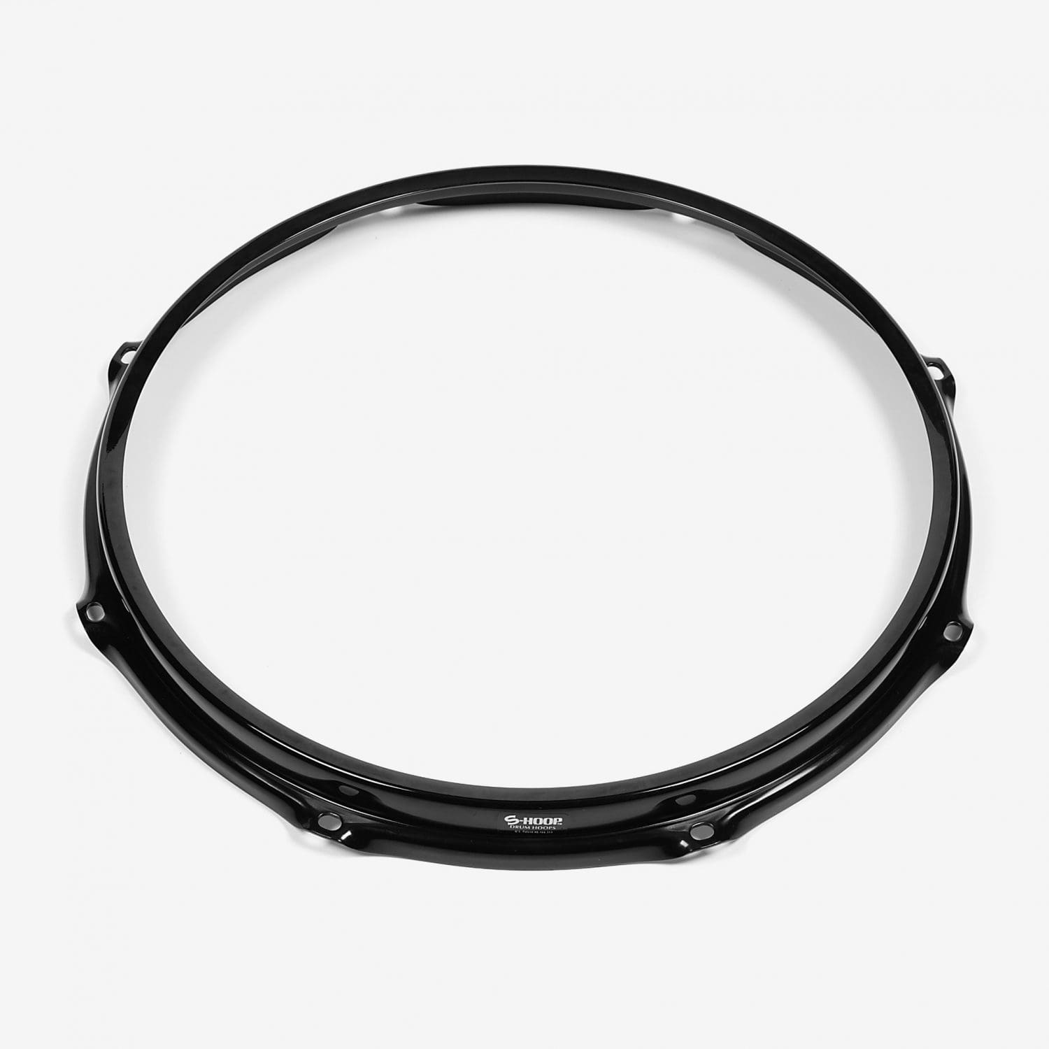 8-Hole Snare Side S-Hoop Black