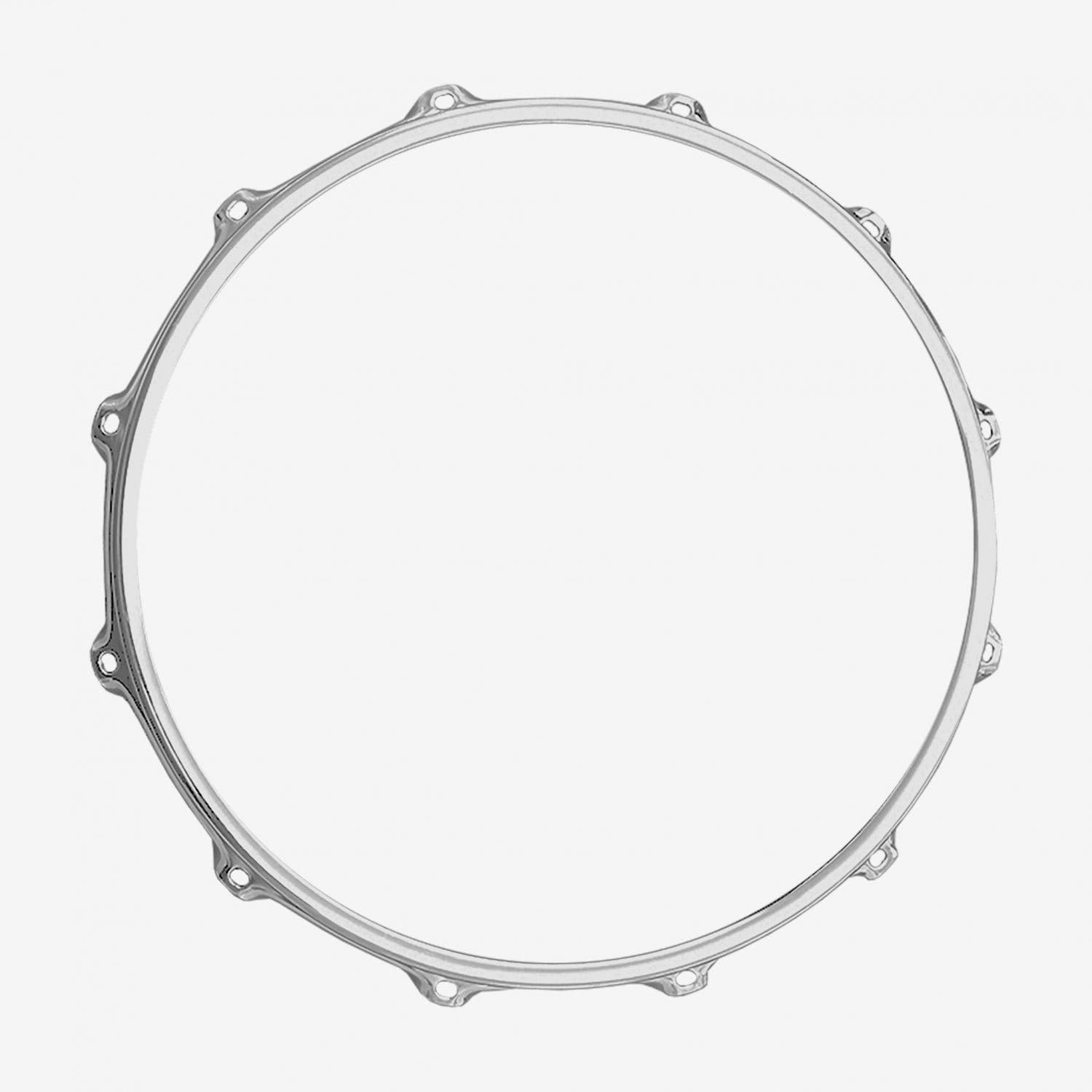 12-Hole 14 inch Marching S-Hoop Chrome