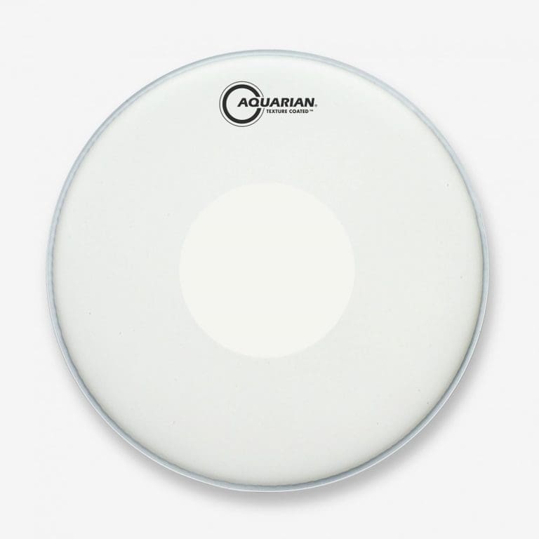 Aquarian Drumheads White Texture Coated Batter Snare Head