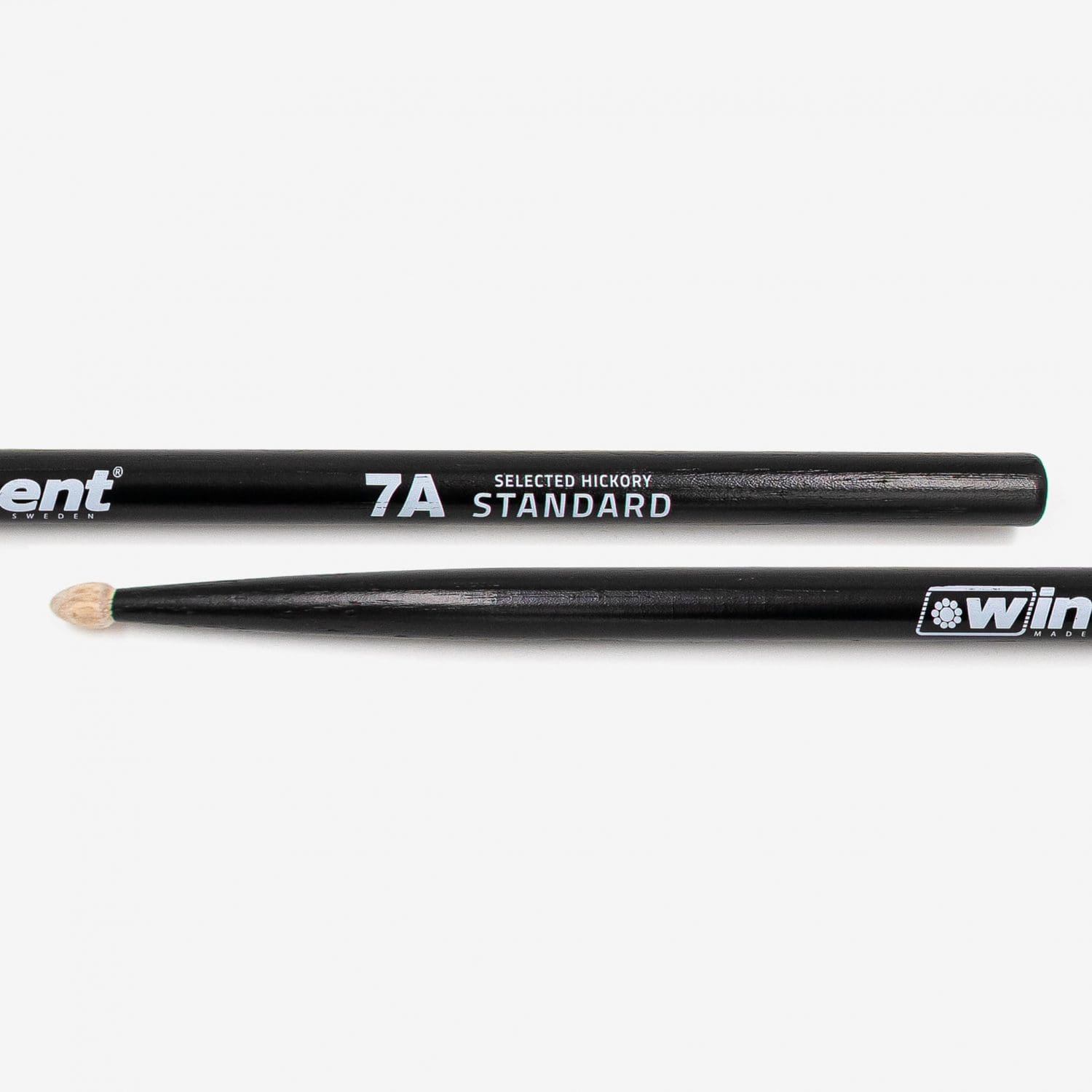 Hickory Standard Taper Drumsticks in Black
