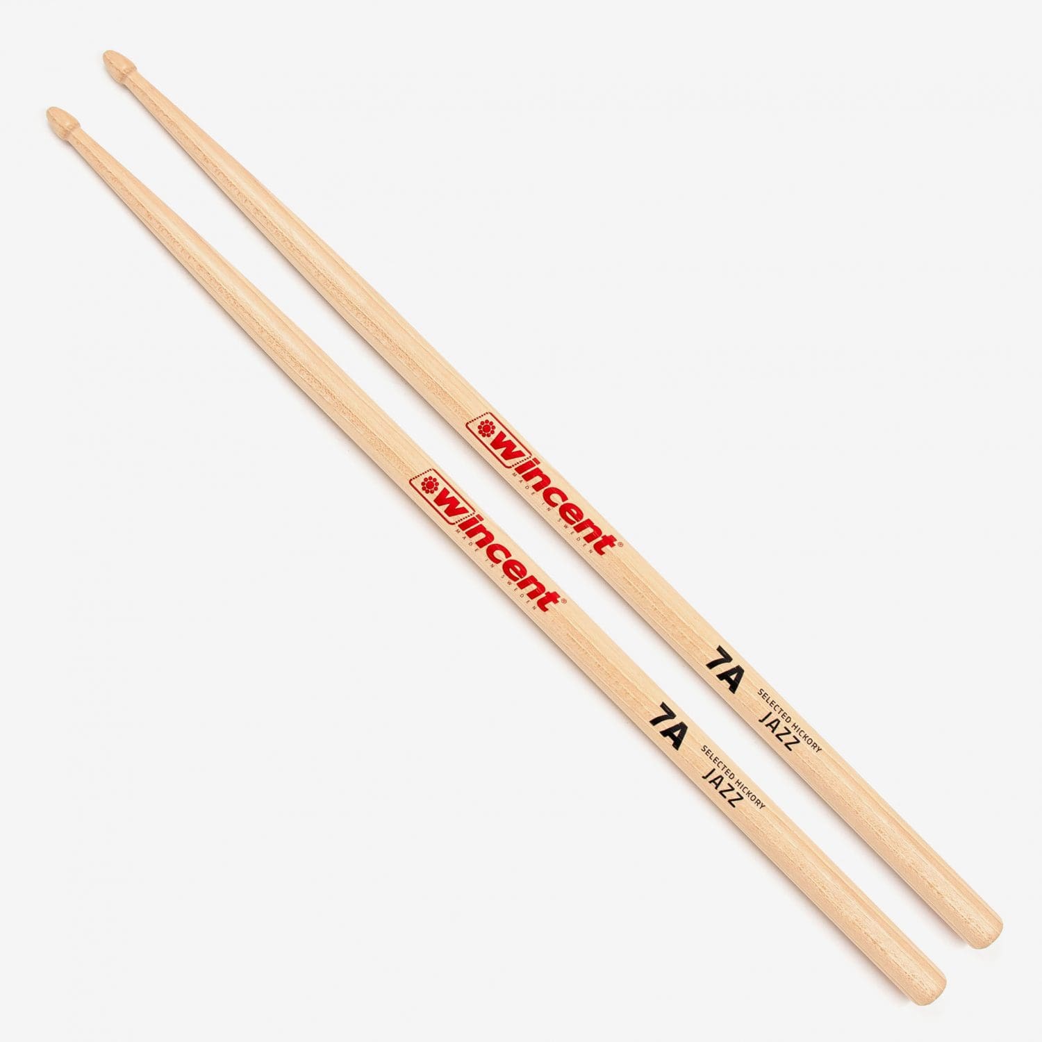 Hickory Jazz Taper Drumsticks
