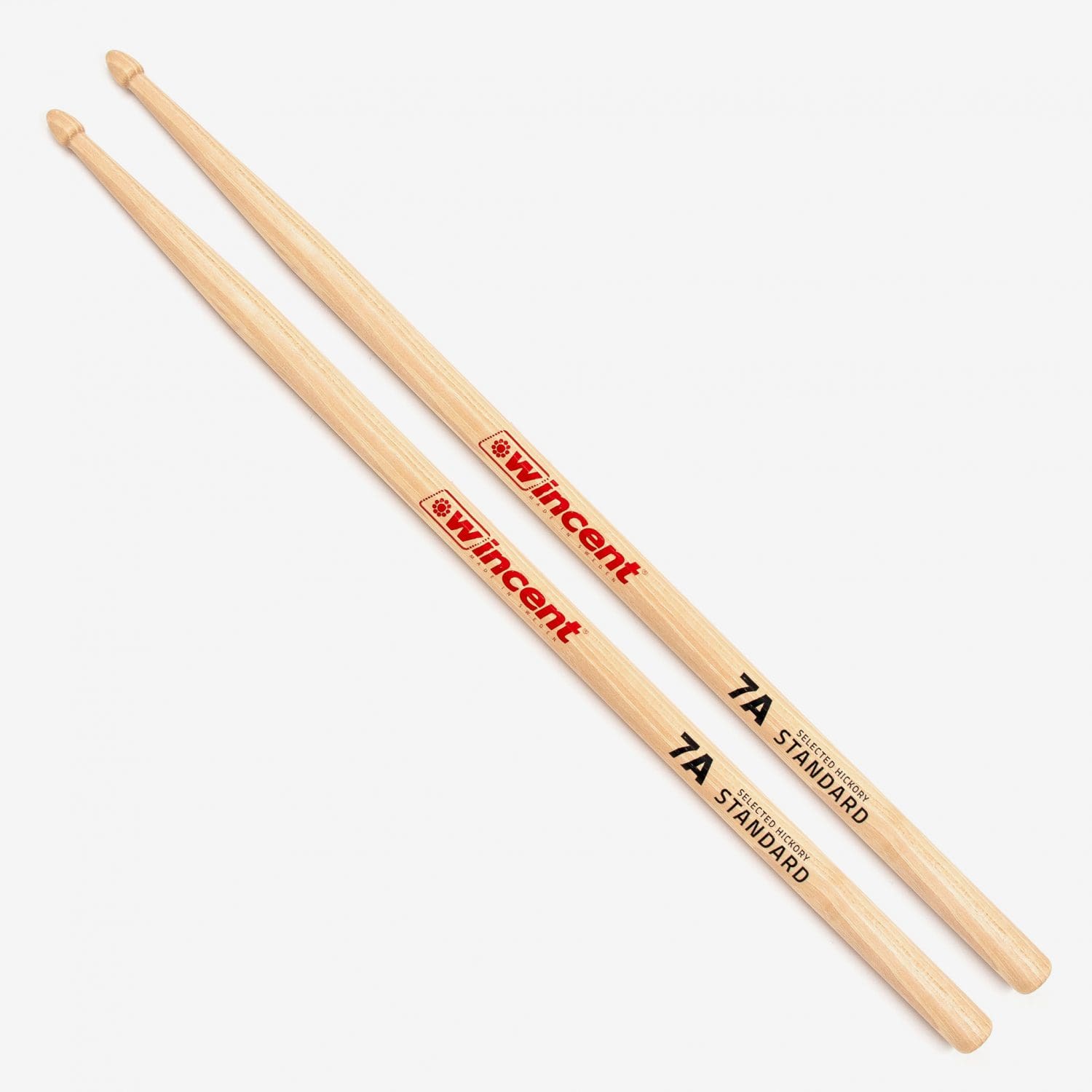 Hickory Standard Taper Drumsticks