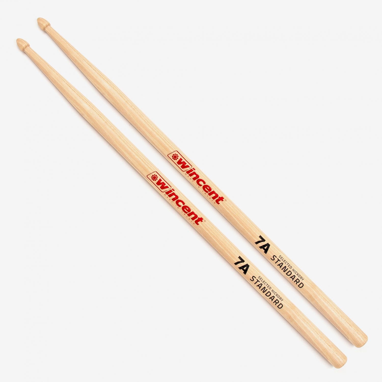 Hickory Standard Taper Drumsticks