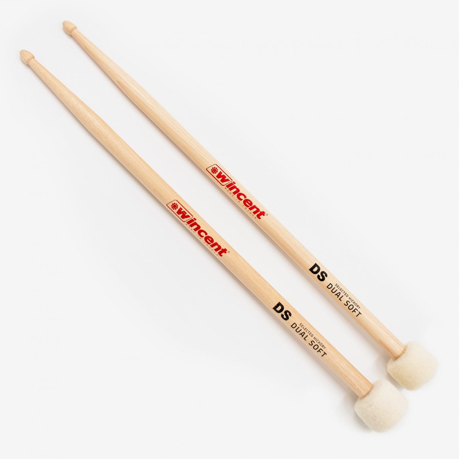 Dual Soft Double Sided Cymbal Mallet Pair