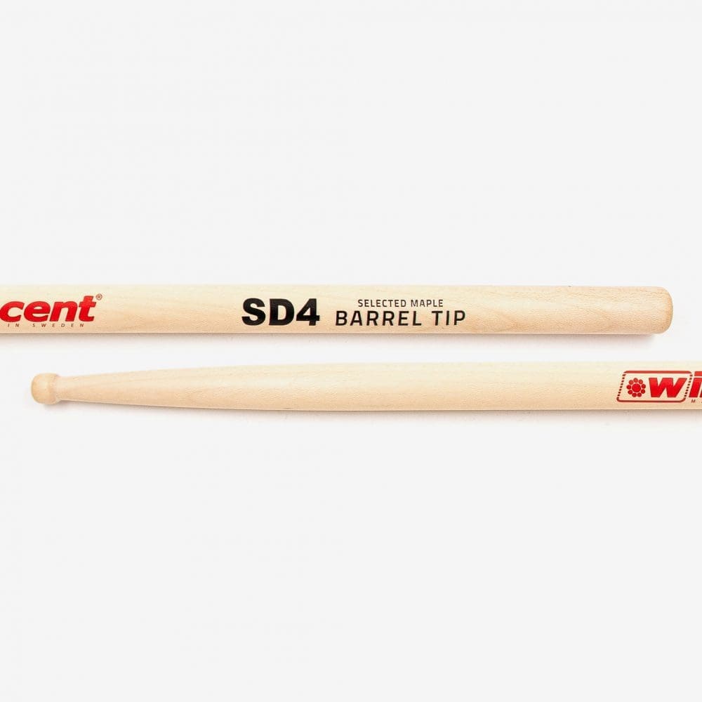 Wincent Drumsticks Maple Barrel Tip Snare Drum Drumsticks | Big Bang ...