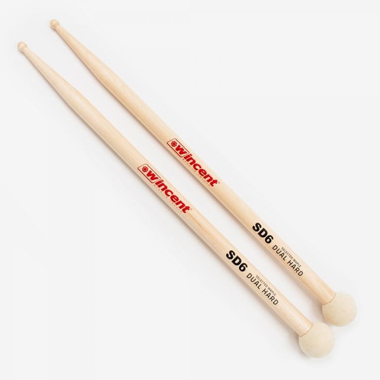 Tackle by Dragonfly Toppers (Hard) Leather Mallet Heads for Drumsticks Drum  Set Percussion Pair