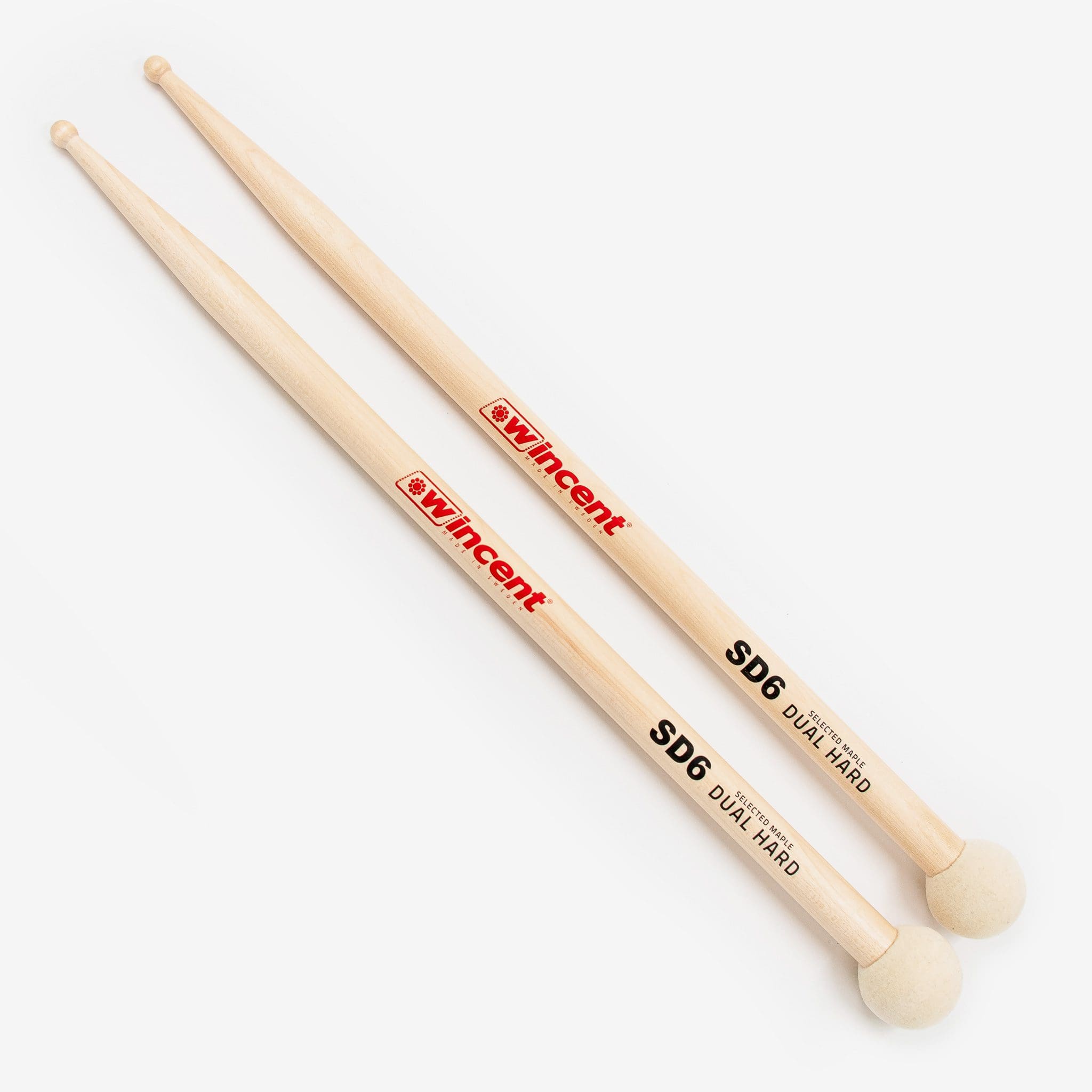 DualHard Double Sided Cymbal Mallet Pair