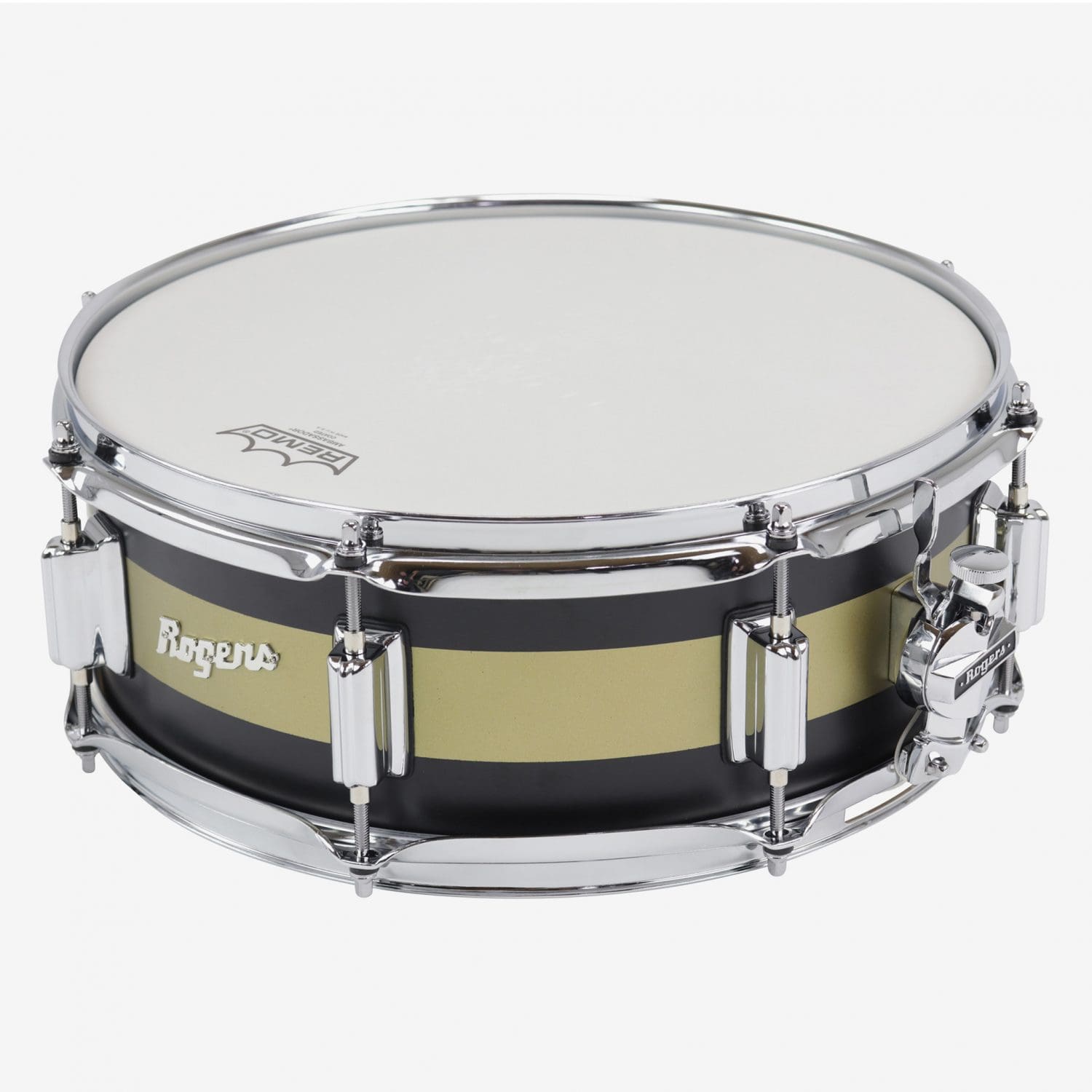 Satin Black/Gold Duco Tower Snare Drum