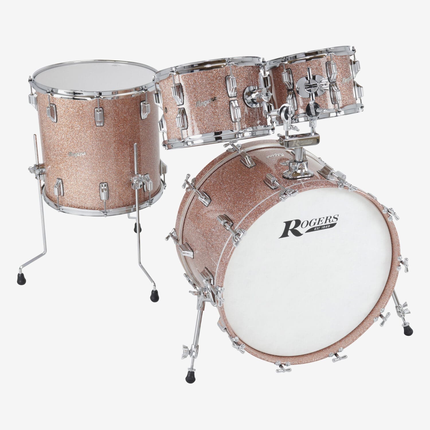 Champagne Sparkle Lacquer PowerTone 4-Piece Shell Pack