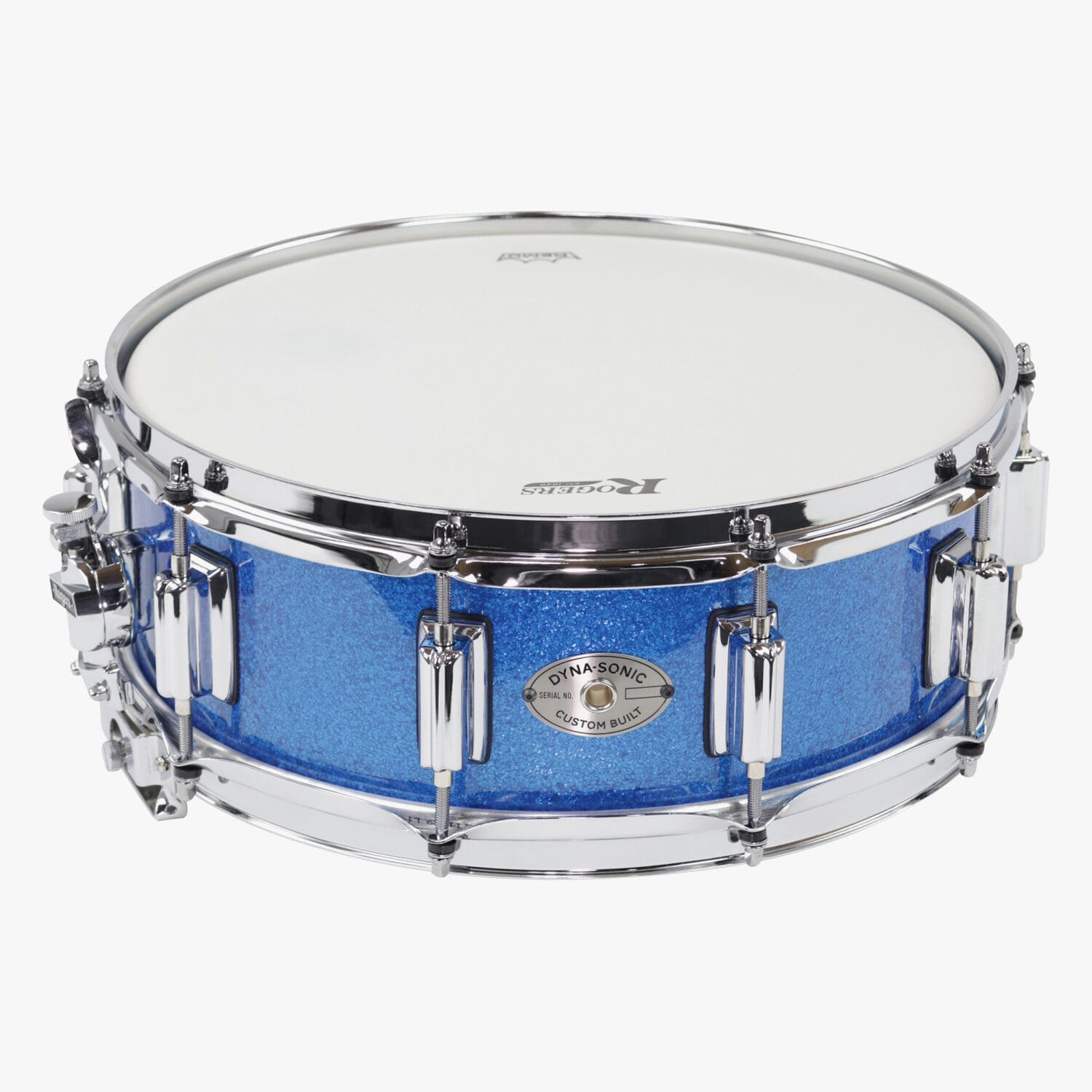 Blue Sparkle Wrap Dyna-Sonic Snare Drum