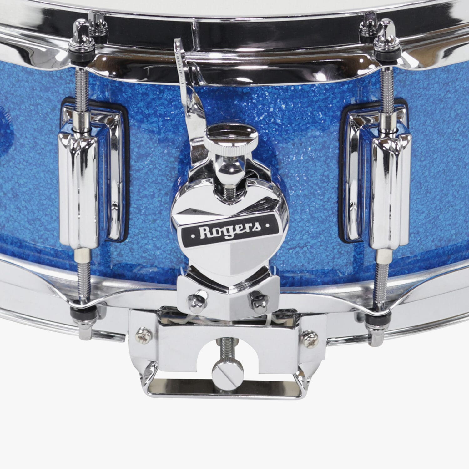 Blue Sparkle Wrap Dyna-Sonic Snare Drum