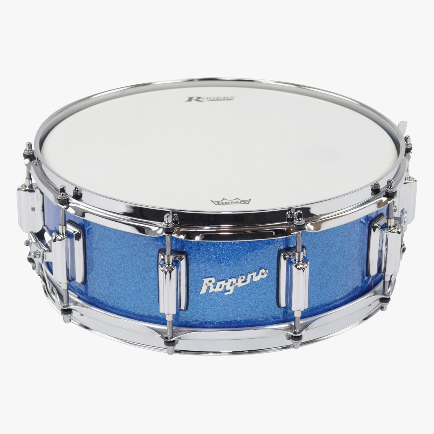 Blue Sparkle Wrap SuperTen Snare Drum