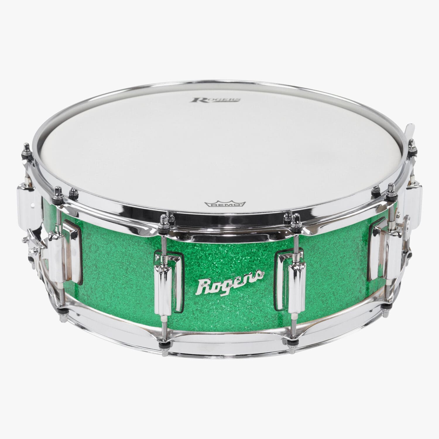 Green Sparkle Wrap SuperTen Snare Drum