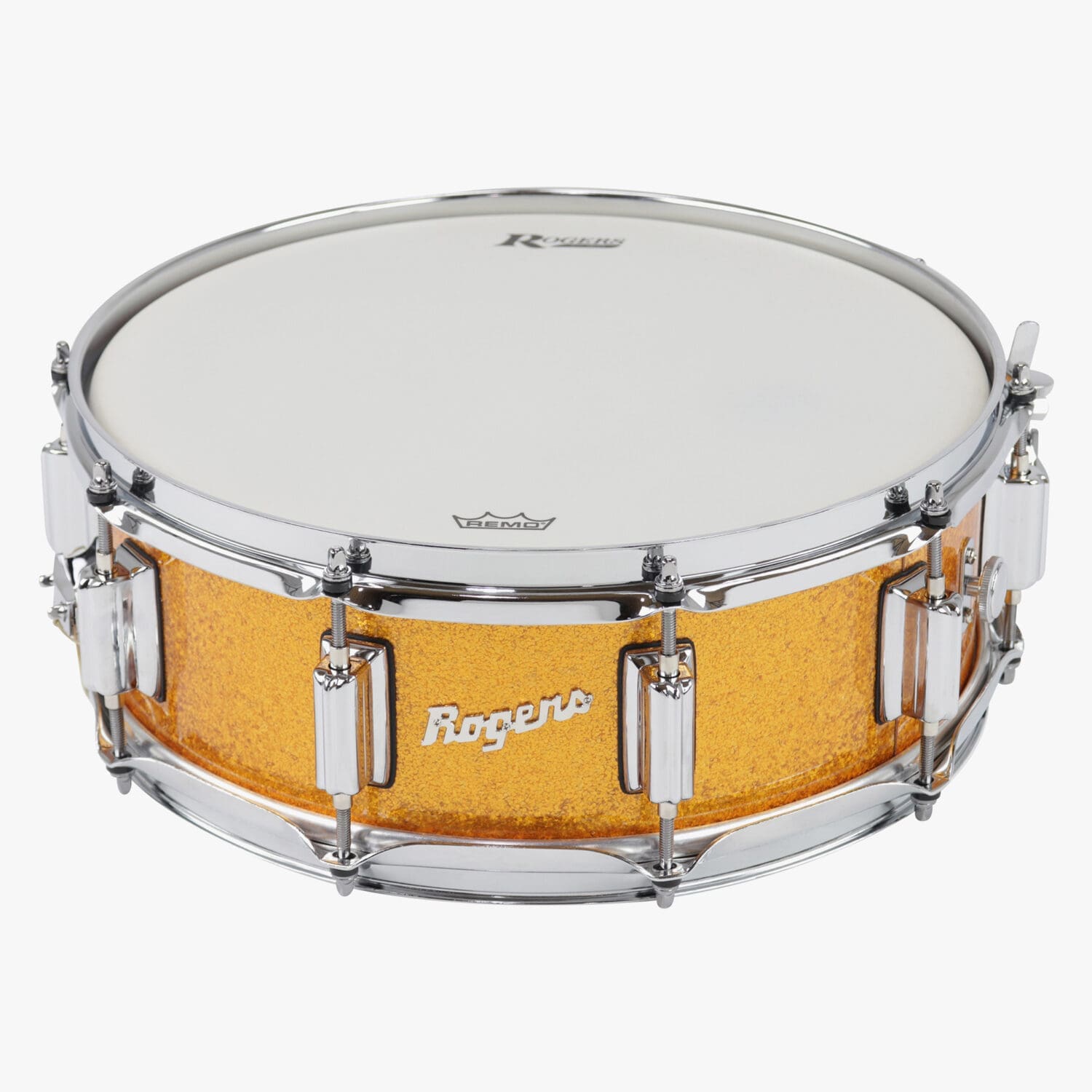 Gold Sparkle Wrap SuperTen Snare Drum