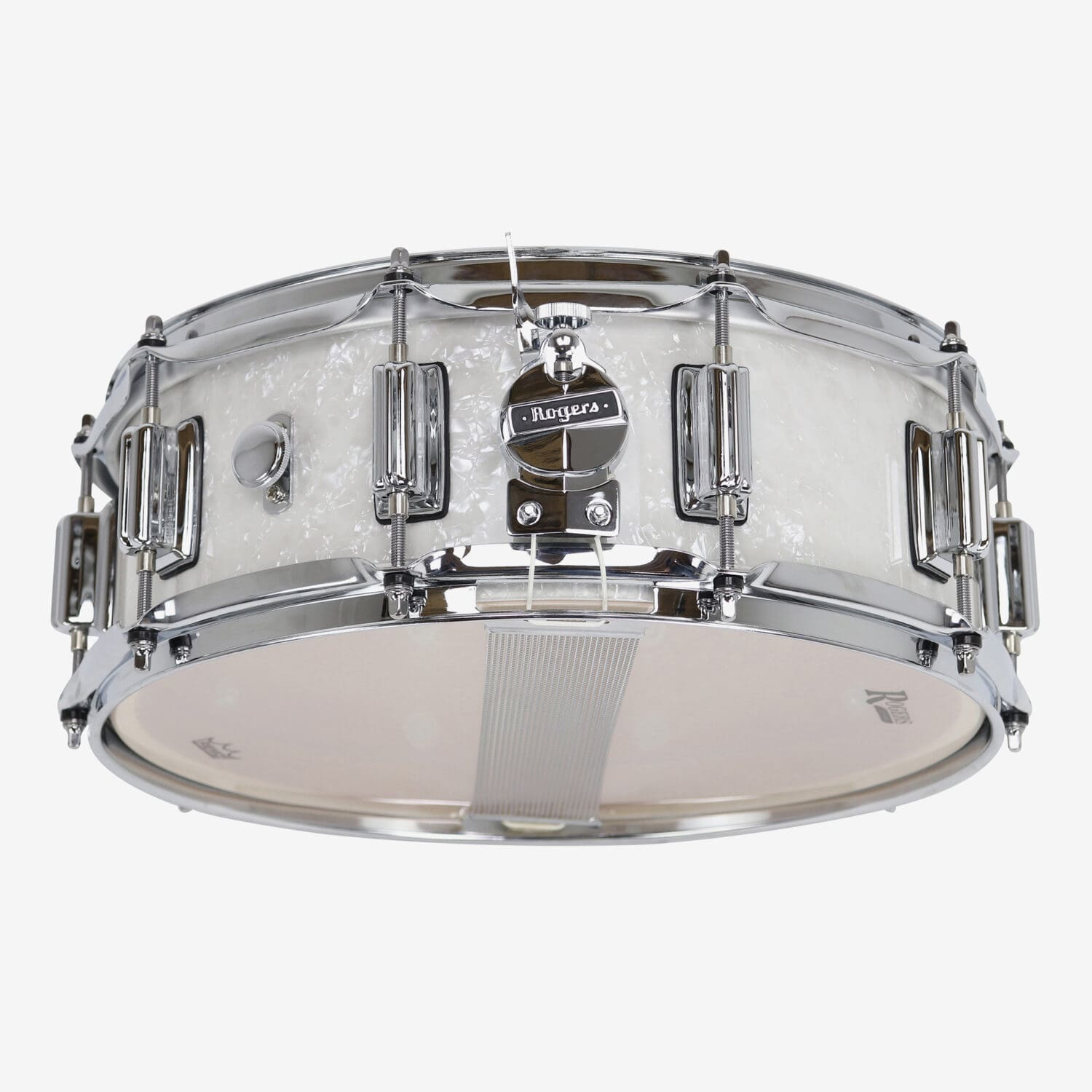 White Marine Pearl SuperTen Snare Drum