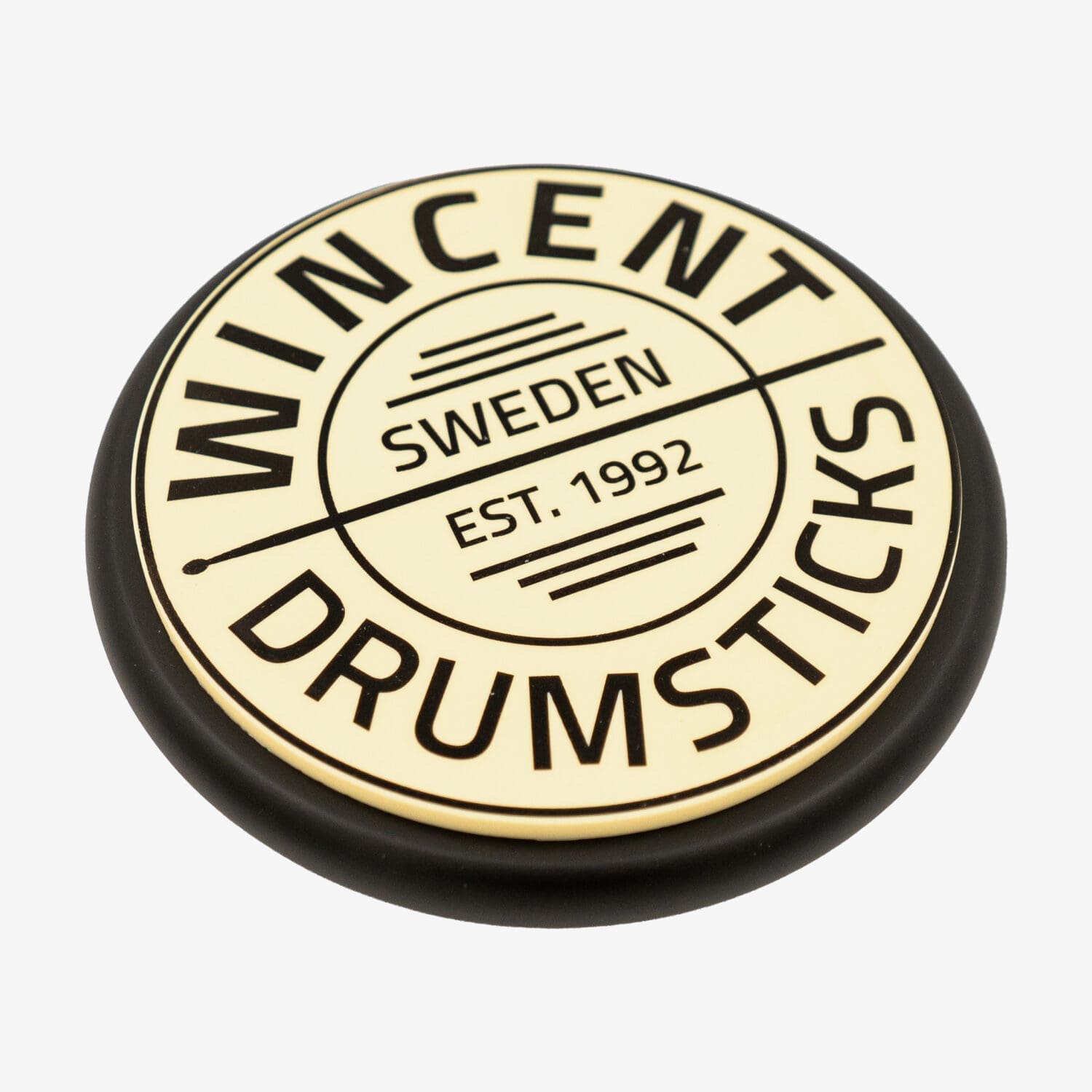 6 Inch Round Logo Practice Pad