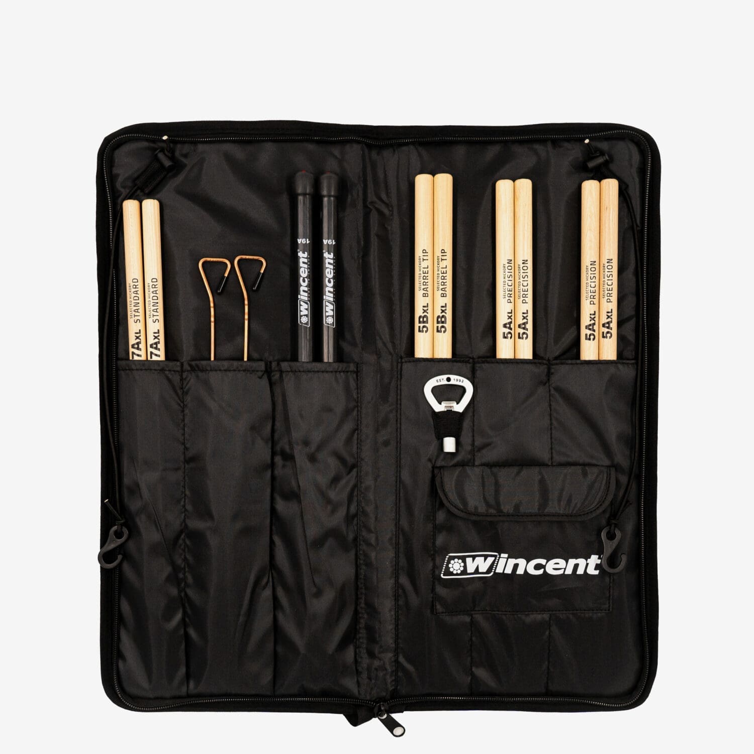 Black Nylon Stick Bag