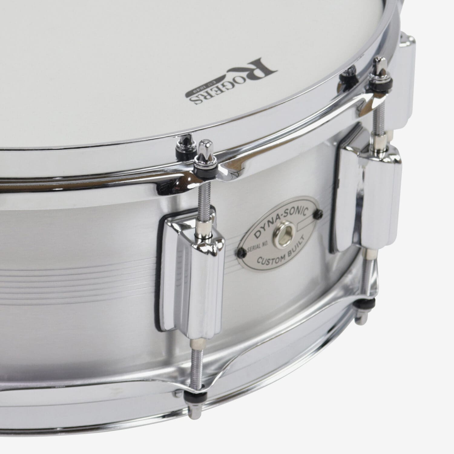 Dyna-Sonic Aluminum Shell Snare Drum