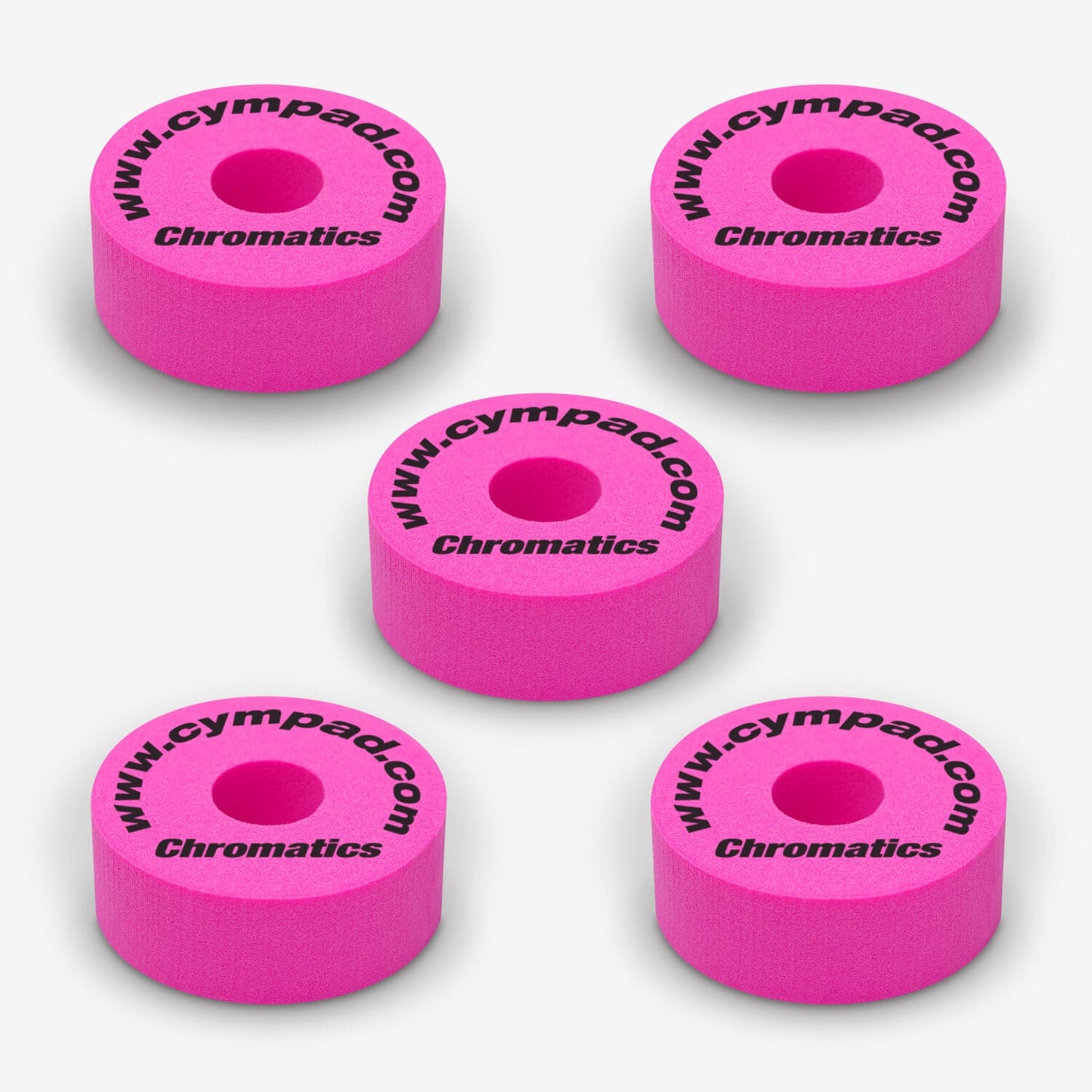 5-Piece Chromatics Cymbal Pad Set in Pink