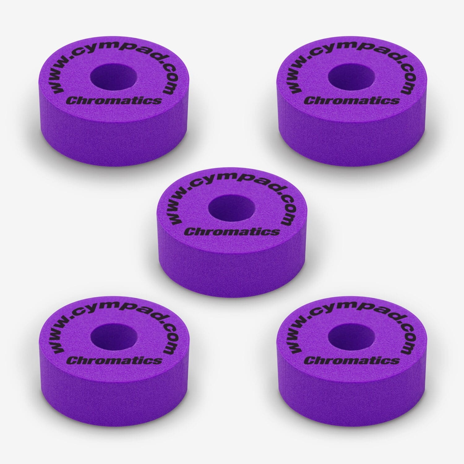 5-Piece Chromatics Cymbal Pad Set in Purple