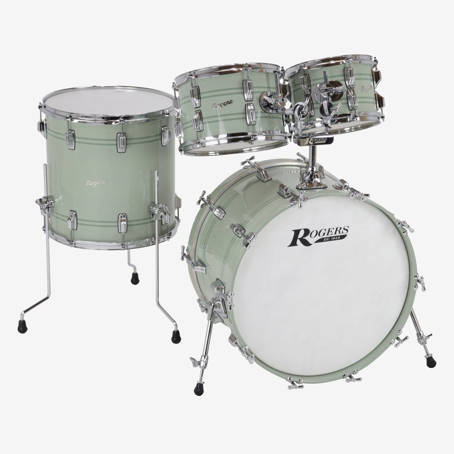 Sage Green PowerTone 4-Piece Shell Pack