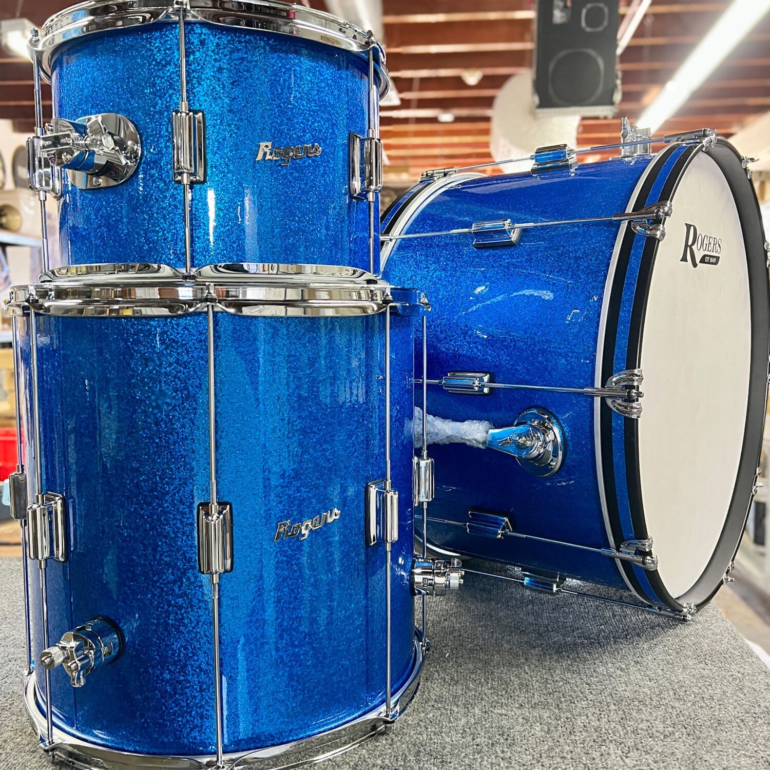 Blue Sparkle Tower 13/16/24 3-Piece Shell Pack